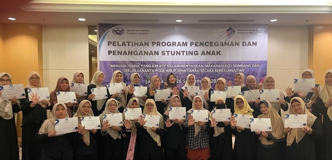 JICT Gelar Pelatihan Peningkatan Kapasitas Guru PAUD dan Workshop Perbaikan Gizi Anak Untuk Guru PAUD di Jakarta Utara