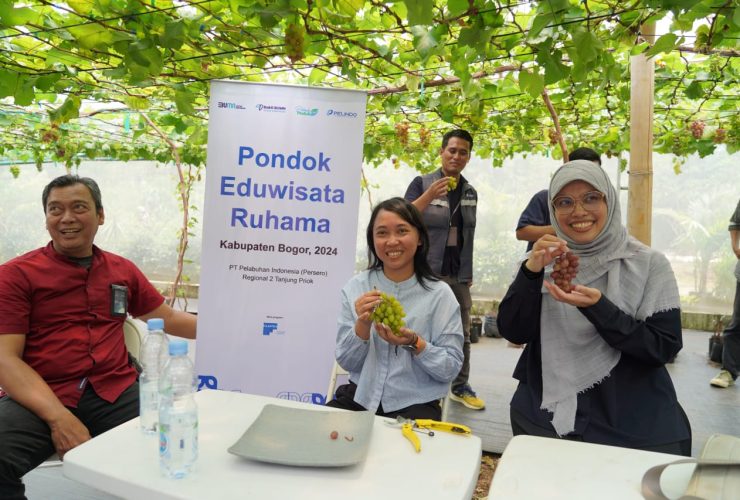 Pelindo Regional 2 dukung Kemandirian dan Produktifitas Pondok Pesantren Ruhama Melalui Program Eduwisata.