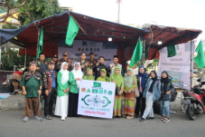 PCNU Jakarta Pusat Salurkan Bantuan untuk Korban Kebakaran Kebon Kosong
