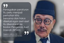 Inggard Joshua: Bentuk Pansus Aset untuk selamatkan Aset Daerah