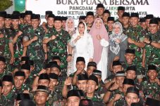 Pangdam Jaya Mayjen TNI Rafael Granada Baay Hadiri Buka Puasa Bersama Keluarga Besar Brigif 1/JS