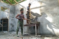 RTLH Program TMMD di Sanana Hampir Rampung dan Siap di Huni
