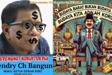 Kasus korupsi  Hendry Ch Bangun telah mencoreng nama baik organisasi pers nasional