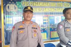 Polsek Sekincau Fokus Pengamanan Arus Mudik
