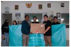 CoinEx Global Perusahaan Internet Salurkan CSR ke Desa Sukajaya, Bogor