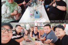 Sahabat Wartawan Bekasi Gelar Halal bihalal di Kawasan Medland Tambun Bersama Ketua Ormas Satria Banten dan AWPI Kab. Bekasi