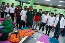 Ali Maulana ajak warga senam dan halal bi halal