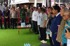 Kodim 0502/JU dampingin Menteri PKP serahkan 30 unit rumah dan ambulans untuk nelayan