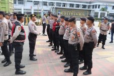 Polisi Tak Bersenjata dan Imbau Humanis aman kan unjuk rasa