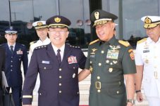 Panglima TNI Terima CC Panglima Angkatan Bersenjata Jepang