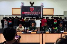 40 Pelaku Penipuan berhasil di amankan Kodam XVI/Hasanuddin