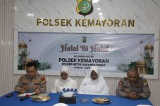 Halal Bi Halal Polsek Kemayoran, Jalin Silaturahmi Bersama Purnawirawan dan Masyarakat