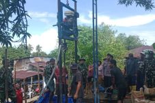 Sumur bor harapan warga di kebut pembangunan nya