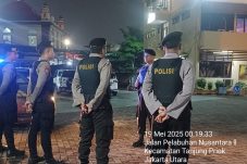 Cegah Premanisme dan pungli Polres Pelabuhan Tanjung Priok gencar patroli