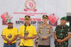 Dispora Kota Tangerang Dukung Turnamen Futsal Kapolres Cup 2025