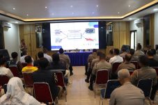 Polres Pelabuhan Tanjung Priok gelar sosialisasi Manajemen Mutu dan Safety Driving