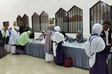 Kloter Terahir Calon Jamaah Haji Jakarta Utara Menuju Tanah Suci