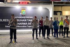 Tingkat kan keamanan dan kenyamanan lingkungan Polres Pelabuhan Tanjung Priok gelar patroli besar-besaran