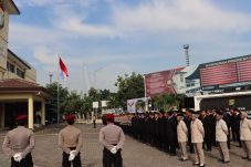 KOMPOL Dr. Budi Santoso, sampaikan pesan moril di hari lahir nya Pancasila