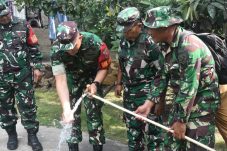 Setelah sekian lama kesulitan air bersih Desa Guaria kini punya sumur bor