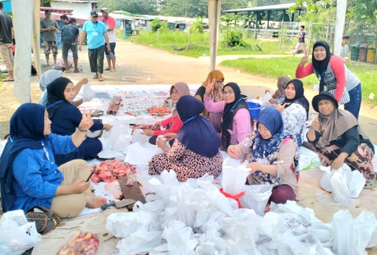 Penyuluh Agama Islam Kankemenag Jakarta Utara Beri Kebahagiaan Hari Raya Idul Adha di Kampung Sakinah
