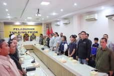 Polres Pelabuhan Tanjung Priok Gandeng Asosiasi Truk dan Jasa Angkutan Gelar Sosialisasi