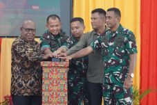 Dandim 1710/Mimika ikut hadiri peresmian Peluncuran Mimika Center Kab. Mimika TA 2025