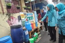 Tim Penggerak PKK Kota Administrasi Jakarta Utara Tinjau Kelurahan Sungai Bambu