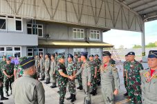 Pangkogabwilhan II tinjua kesiapan operasional satuan-satuan di bawah jajaran Lanud