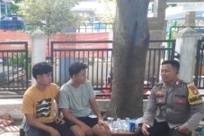 Bentuk karakter positif, Bhabinkamtibmas Pulau Lancang Sambangi Remaja