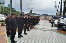 Antisipasi Keramaian Konser SID, Polsek Kemayoran Gelar Apel dan Kerahkan Puluhan Personel