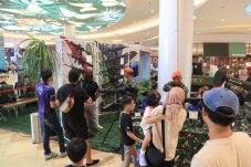 Jelang HUT ke 80 Lanud Sultan Hasanuddin Gelar Pameran Alpalhankam di Mall