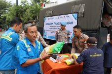 Gelar pangan murah Kapolres Priok salurkan 800 karung beras