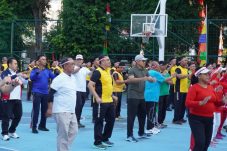 Meriahkan HUT RI ke 80 Dandim 0502/JU antusias ikuti lomba 17-an