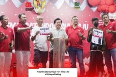 Di balut kehangatan kemeriahan HUT RI, Hendra Hidayat hadiri malam keakraban