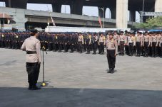Saat apel pengamanan Haul Mbah Priok, Kapolres Pelabuhan tegaskan agar humanis