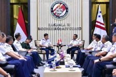 Kunungan VCG di sambut hangat Kepala Bakamla RI