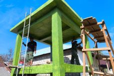 Satgas TMMD 125 Kodim 1506/Namlea Kebut Penyelesaian Sumur Bor dan Tower Air