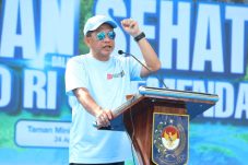 Puncak HUT RI ke 80 Mendagri Tekankan Pentingnya Integritas