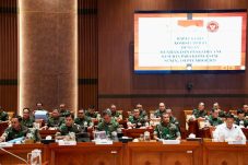 Sampaikan kesamaan visi, wakil Panglima TNI hadiri rapat kerja dengan komisi I DPR RI