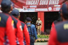 80 Relawan Pemadam kebakaran ikuti Lomba Tingkat Sudin Gulkarmat Jakarta Utara