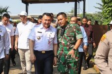 Kegiatan Serbuan Teritorial Kodim 0502/JU di selenggarakan di RTH Kalijodo