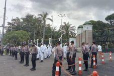 Batal Aksi Koalisi Serikat Pekerja KSP-PB di depan gedung DPR RI