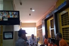 Polres Priok kembali adakan giat pembinaan rohani dan mental di rutan Polres