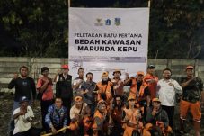 Peletakan batu pertama Marunda Kepu: fokus pengembangan ekonomi nelayan
