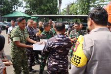 Jajaran forkopimko beri kejutan di Kodim 0502/Jakarta Utara