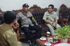 Bhabinkamtibmas Kelurahan Rawabadak Utara Silaturahmi dan Sambangi Aparat Kelurahan