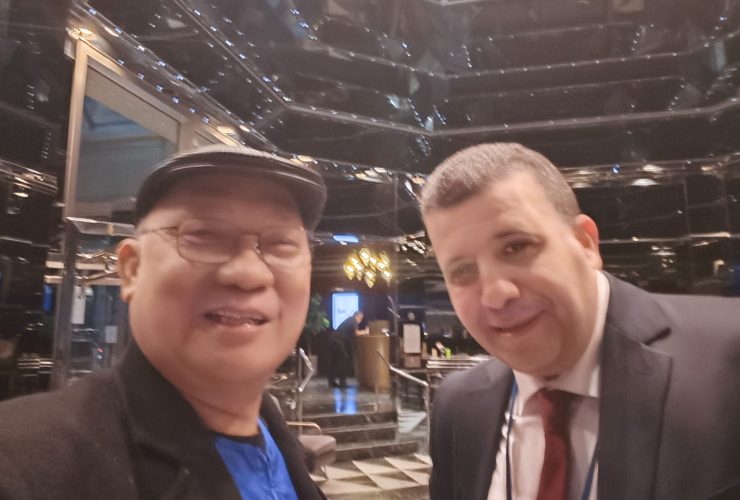 Kehormatan , ketum PPWI tiba di New York momentum pidato di PBB