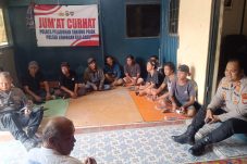 Polsek Kali Baru kembali adakan Jumat curhat