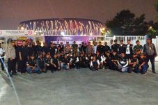 Saat apel bersama Polres Metro Jakarta Utara, Dandim 0502/JU ingatkan tetap jaga kamtibmas